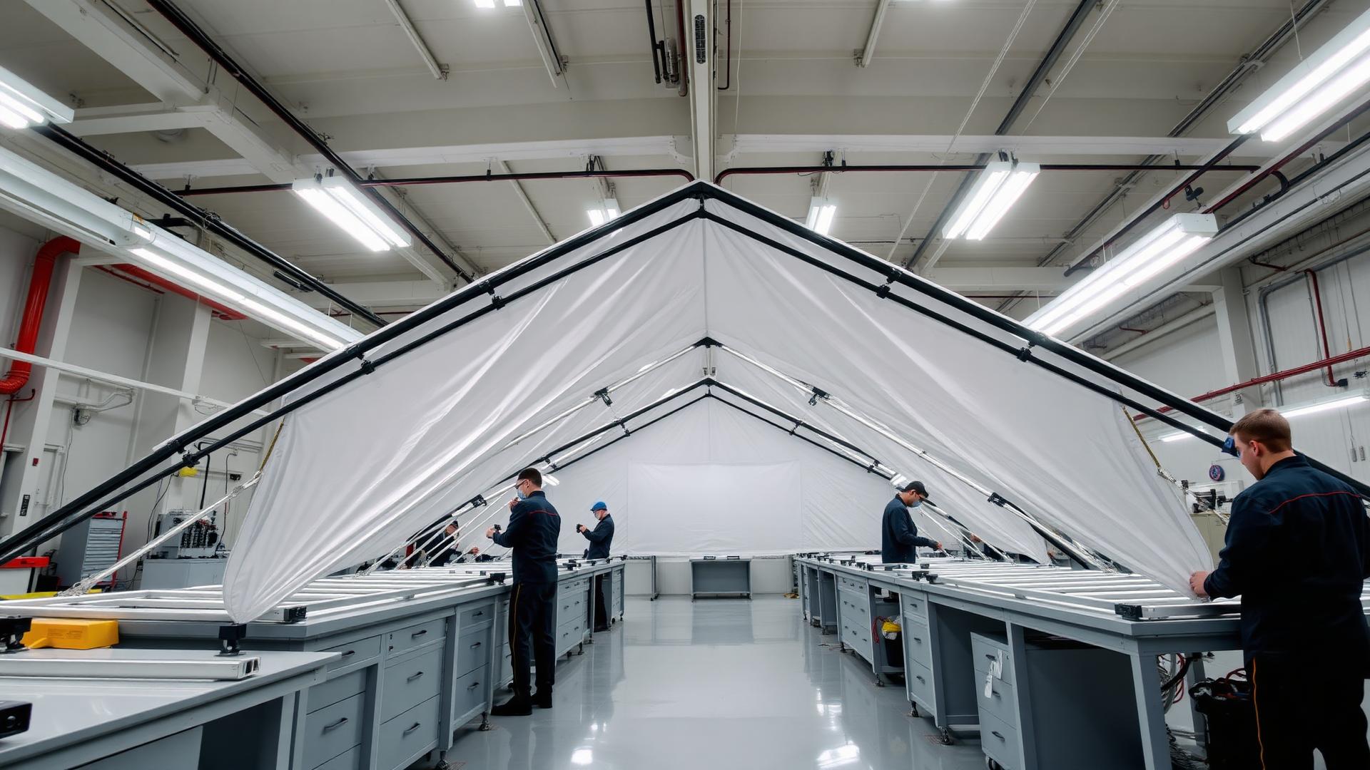 Tongtu Outdoor manufacturing floor