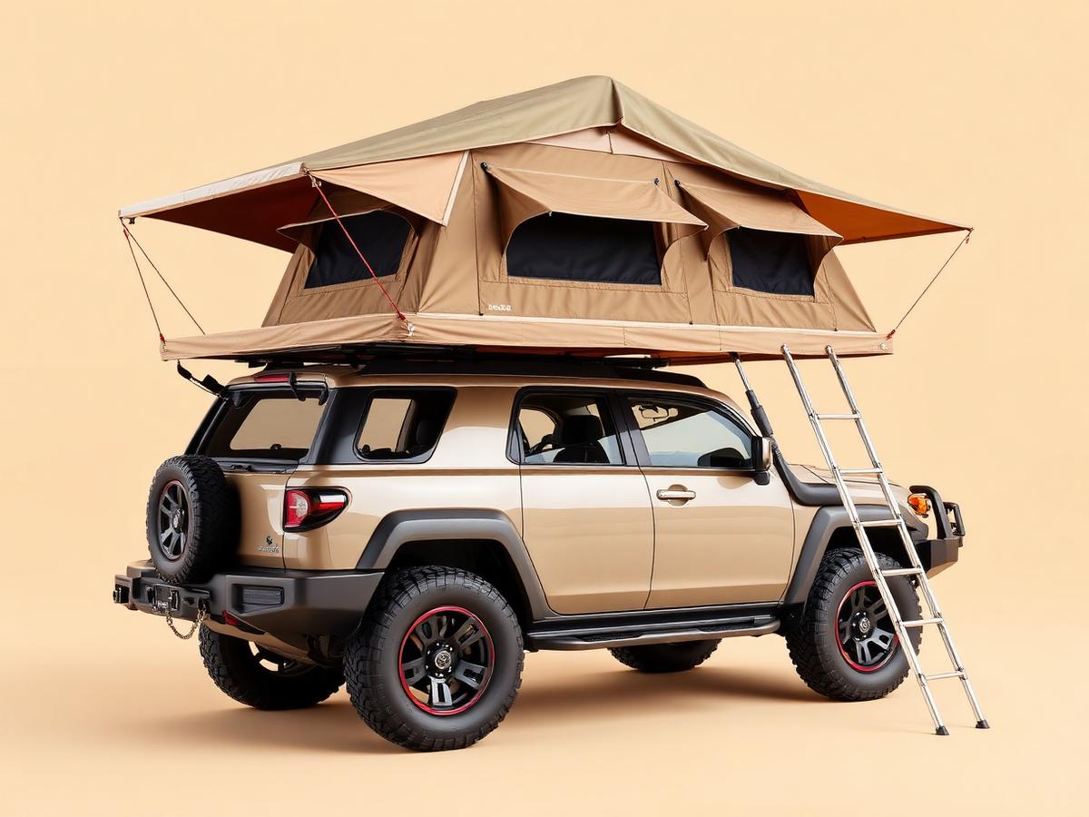 Fold Out Rooftop Tent